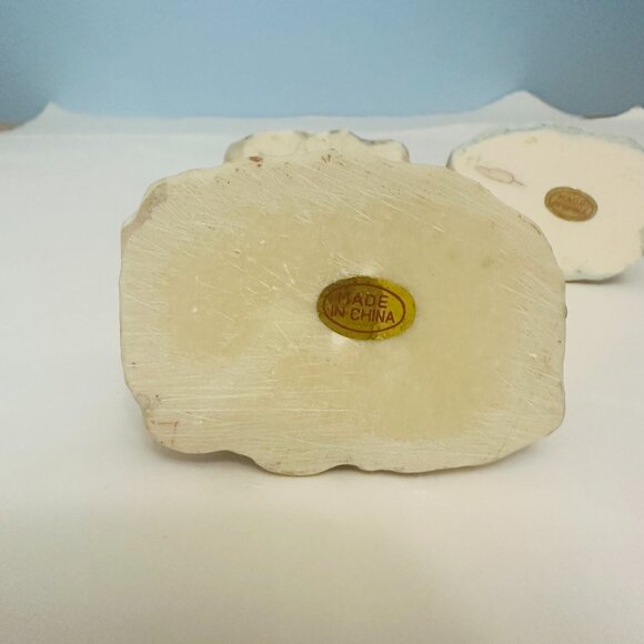 3 Piece Hand Painted Train Set Christmas Holiday Decor - Picture 8 of 11